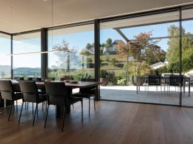 Esszimmer zu Terrasse